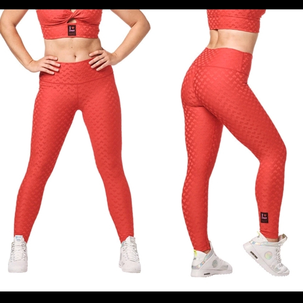 Zumba Love Red Legings